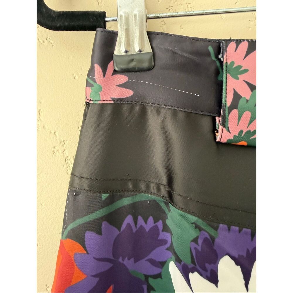 Staud Austin Floral Satin Pant - Picture 9 of 11